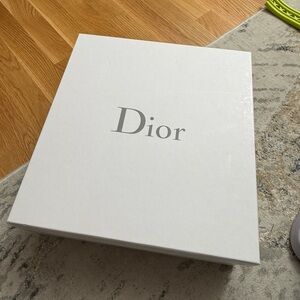 Dior White Shoes & Storage Box